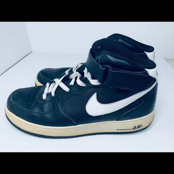 blue nike air high tops